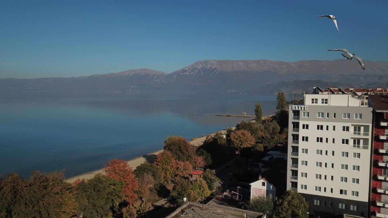 Hotel Elite Pogradec Esterno foto