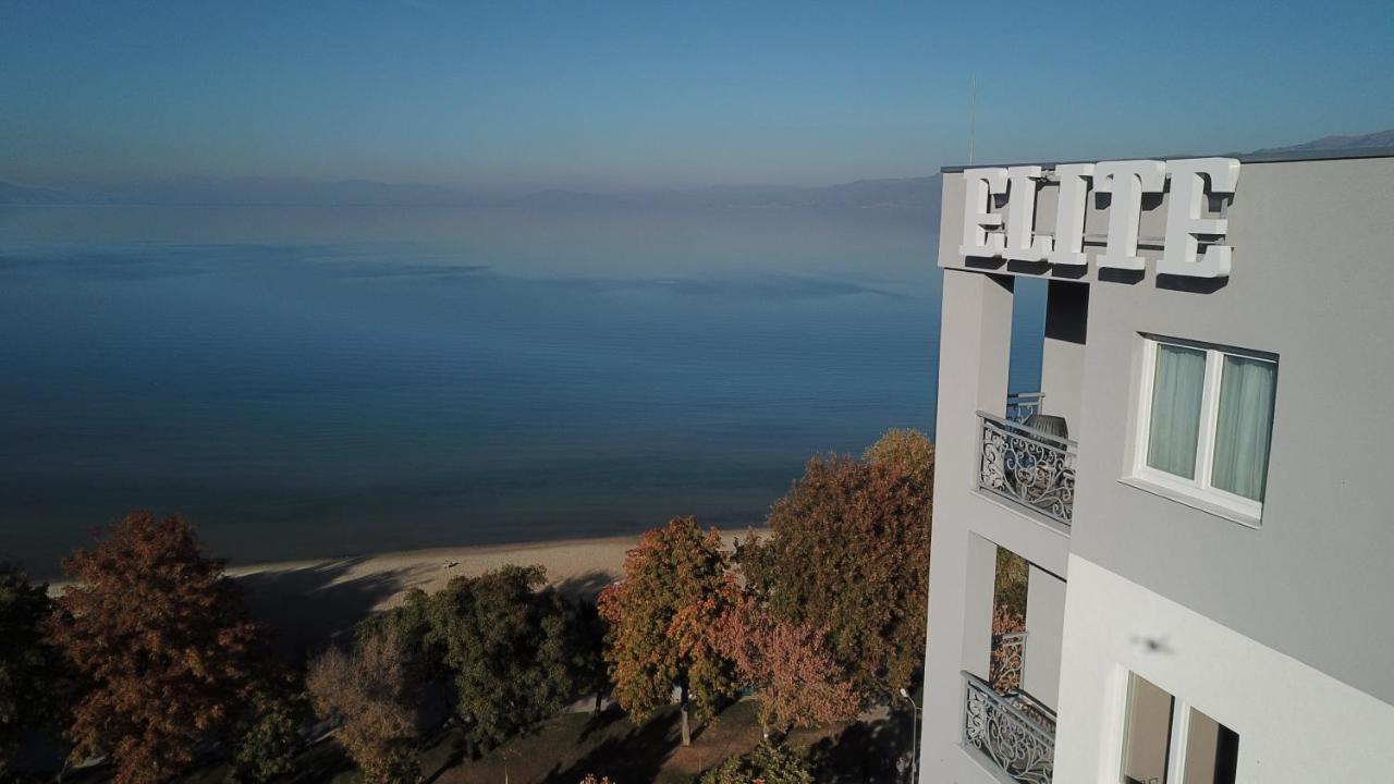 Hotel Elite Pogradec Esterno foto