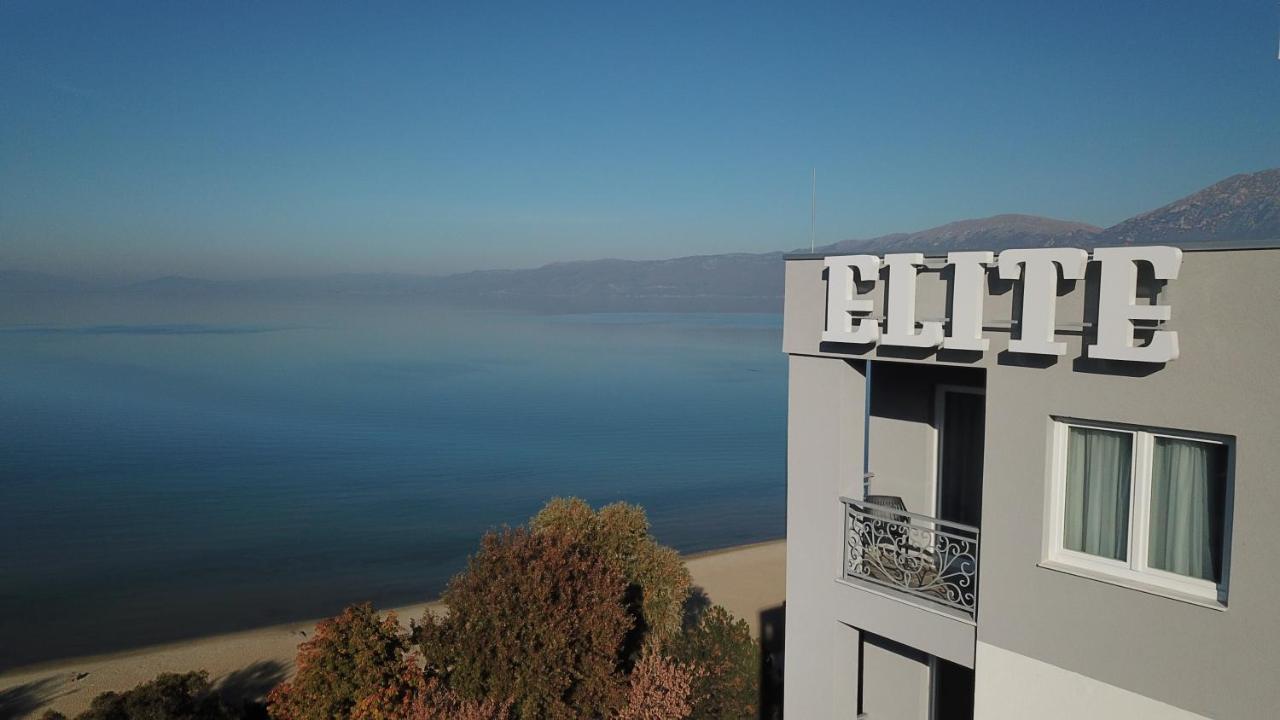 Hotel Elite Pogradec Esterno foto