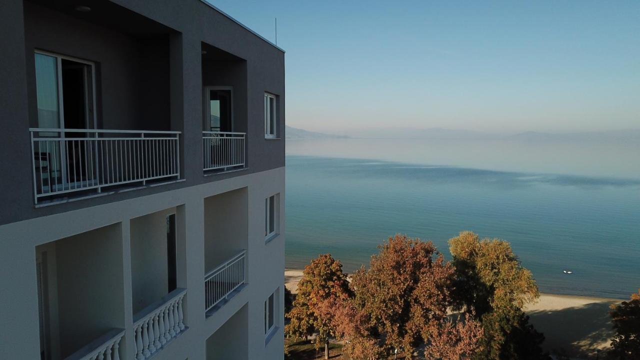 Hotel Elite Pogradec Esterno foto
